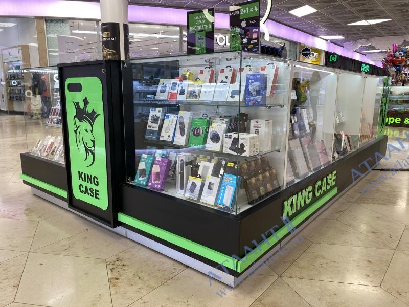 Островок по продаже чехлов ТРЦ Пушкино Парк