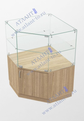 Стеклянный прилавок ПУГТД