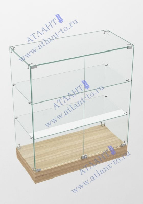 Стеклянный прилавок П9002Д