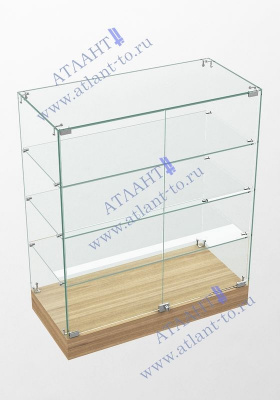 Стеклянный прилавок П9003Д