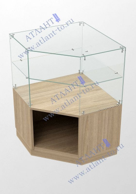 Стеклянный прилавок ПУГТ