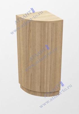 Прилавок Угловой радиусный