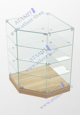 Стеклянный прилавок ПУГ2Д