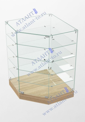 Стеклянный прилавок ПУГ3Д