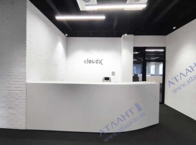 Ресепшен офис КЛАУД СОЛЮШЕНС, Родчельская 15